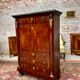 Secretary in mahogany period empire stamped pierre benoît marcion early nineteenth century