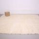Beige Beni Ourain rug 290 x 360 cm - Moroccan Rug Handmade - Berber Rug