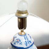 Porcelain table lamp, 1980s