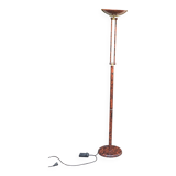 Lampadaire italien vintage effet marbre bordeaux