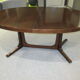 Extendable oval table Baumann 1970