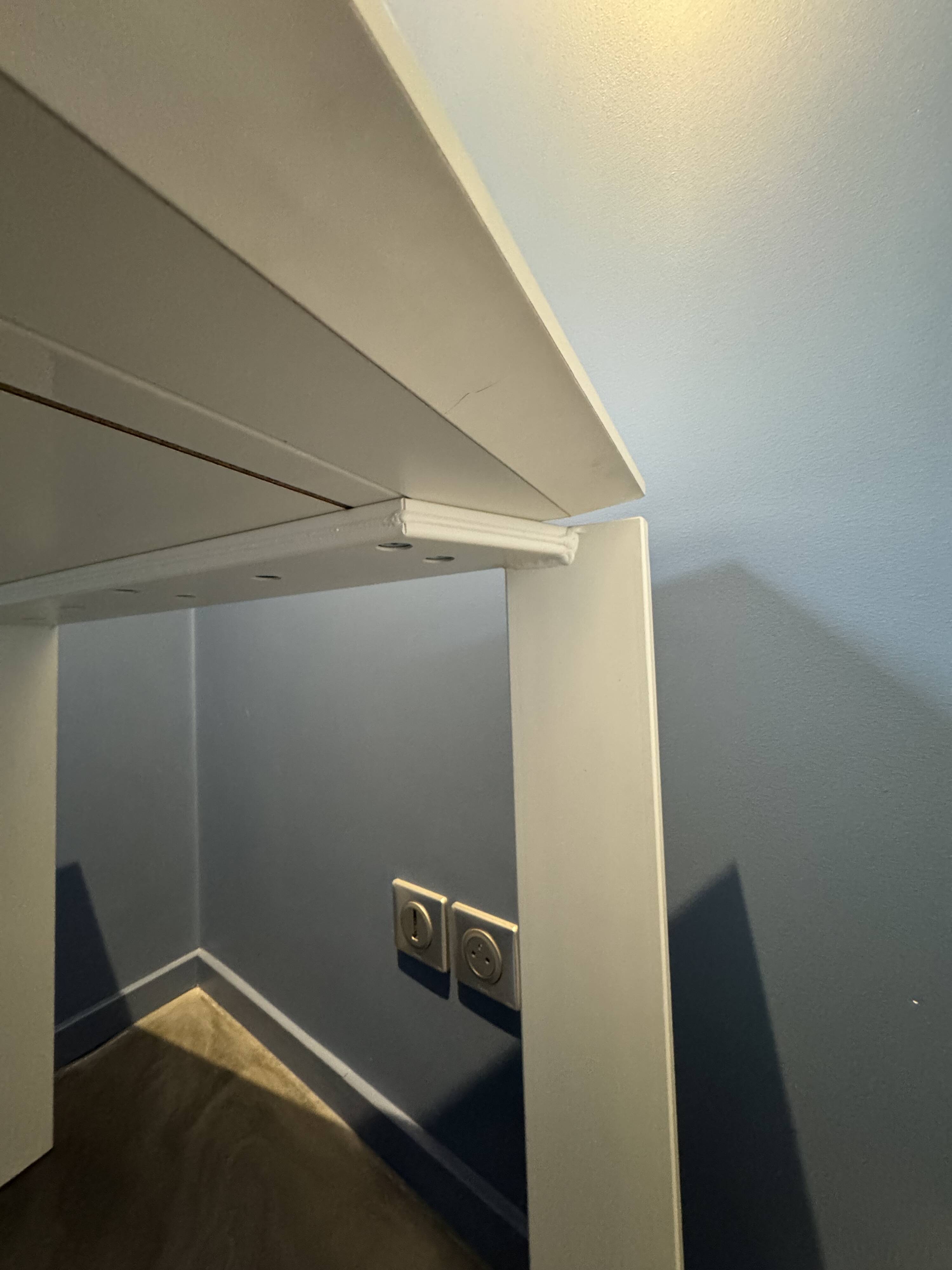 Table four soft touch Kartell 158 x 79 x 72 cm white