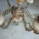 Chandelier with 6 fires of the 20th century