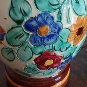 Paire de vases à oreilles Cerart Monaco 1950/1960