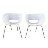 Set of 2 TOM VAC chairs/armchairs designed by Ron Arad for Vitra, 1990s