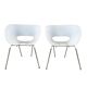 Lot de 2 chaises/fauteuils TOM VAC design by Ron Arad pour Vitra années 90