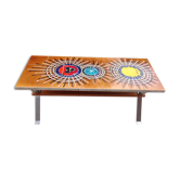 Vintage ceramic coffee table