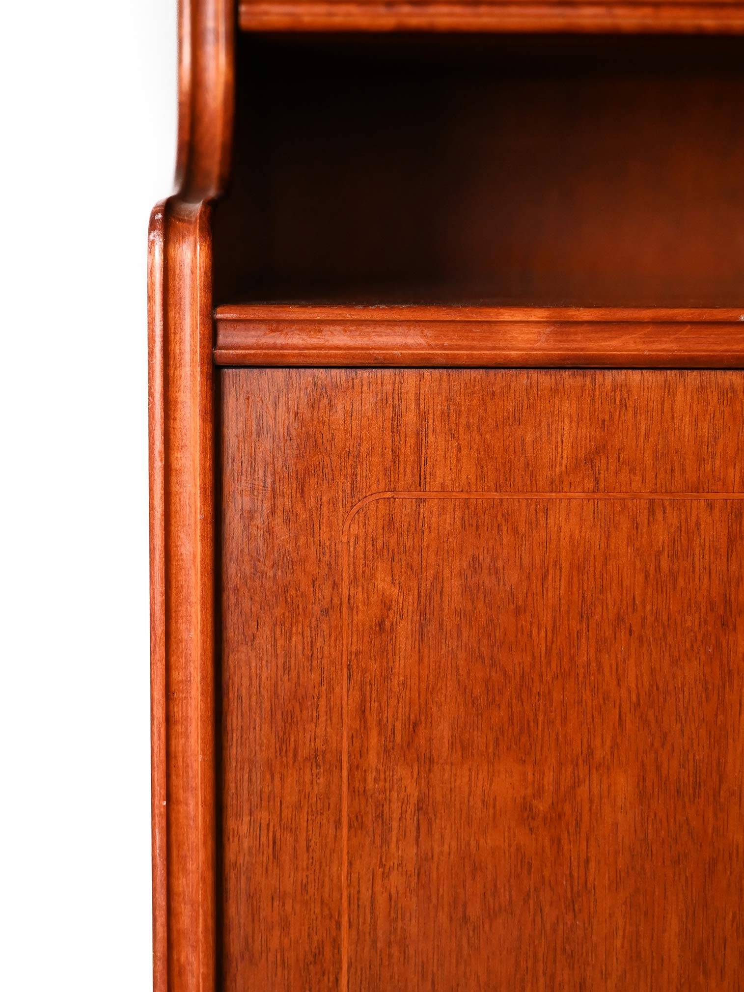 Swedish bookcase with lockable doors