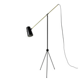 Swedish Modernist Tripod “Fishing Rod” Floor Lamp – Sweden, 1950s