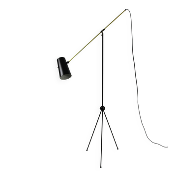 Lampadaire tripode "Canne à pêche" moderniste suédois – Suède, années 1950