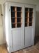 Antique Parisian wardrobe with interior compartments.