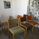 Set de 6 chaises scandinave plywood