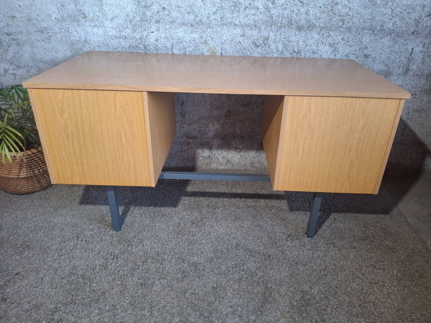 Minister's desk double box Design 1960s – GDR Modernist