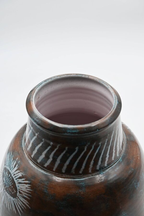 Vase Yvon Roy Atelier Mongolfier