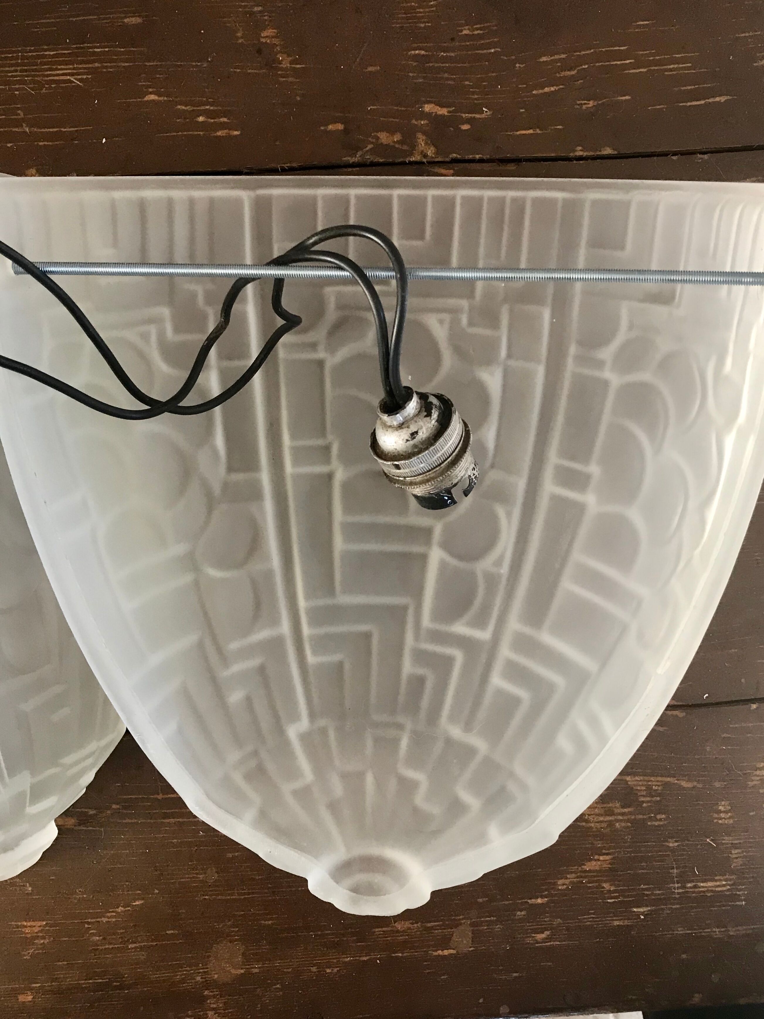 Pair of Art Deco sconces