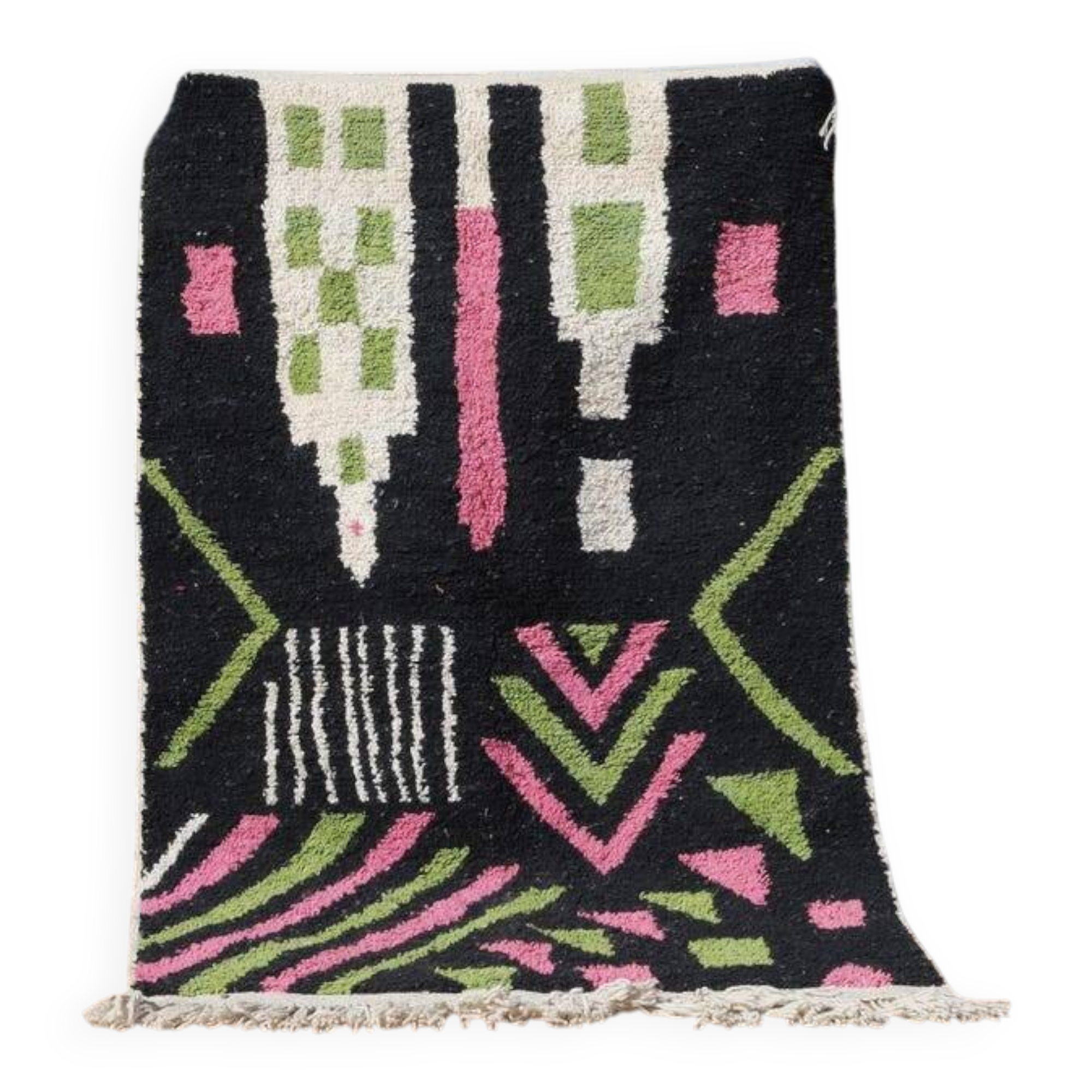 Moroccan Berber rug, decorated, 250cm x 150cm