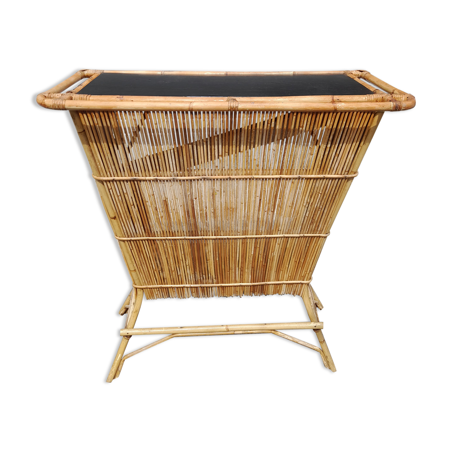 Rattan bar from the 60s