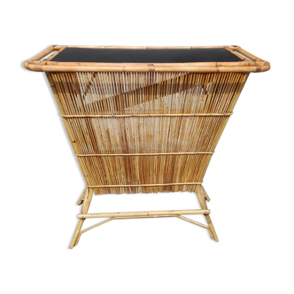 Rattan bar from the 60s