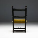 Rustic Folk Art Armchair, France, 19th Century