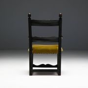 Rustic Folk Art Armchair, France, 19th Century