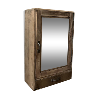 Armoire murale avec miroir (rénovée)