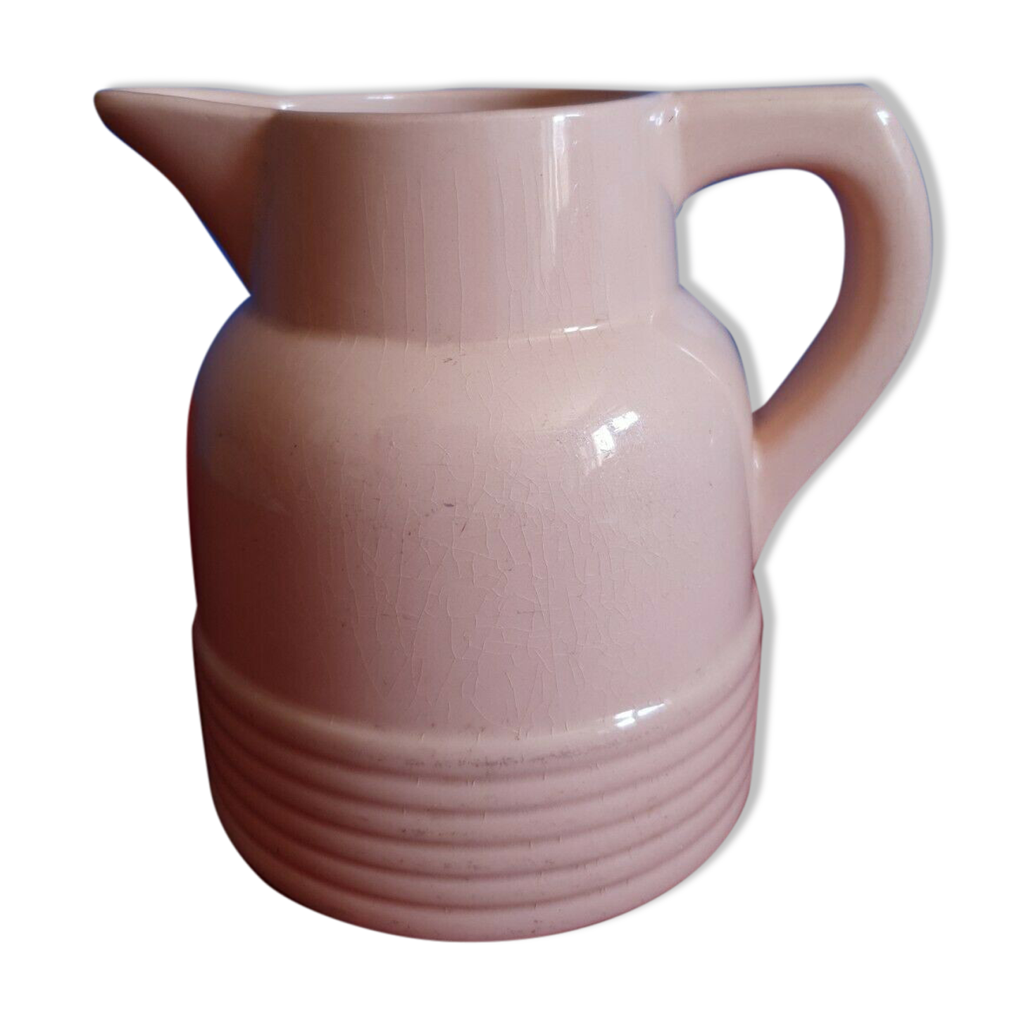 Longwy ceramic jug