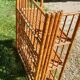 Rattan bookcase shelf