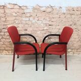 Pair of armchairs Arflex 80s