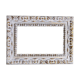 Exclusive carved wooden frame. stripped vintage frame.
