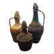 Set of 3 scoubidou bottles