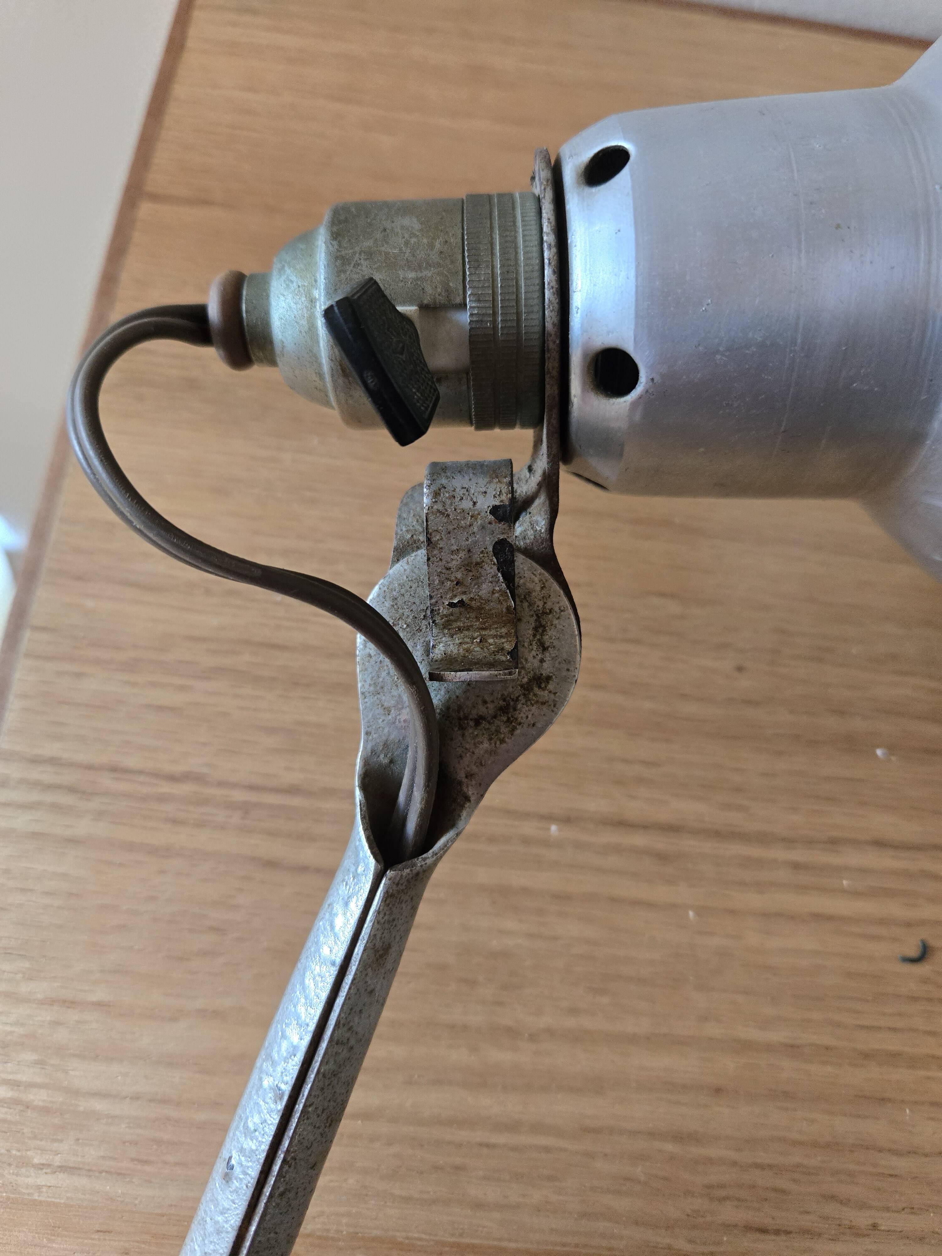 Original Gras workshop lamp "Ravel Clamart" - articulated design lamp