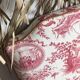 Fabric headhead Toile de Jouy