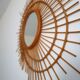 Mirror rattan galaxy 79x67cm