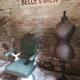 Fauteuil de barbier ancien "Majestic"