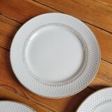 Set of 8 L'Eclat L'Amandinoise flat plates