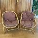 Mid-20th century rattan lounge for garden, terrace, veranda, etc.