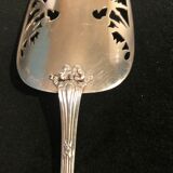 Silver metal pie shovel