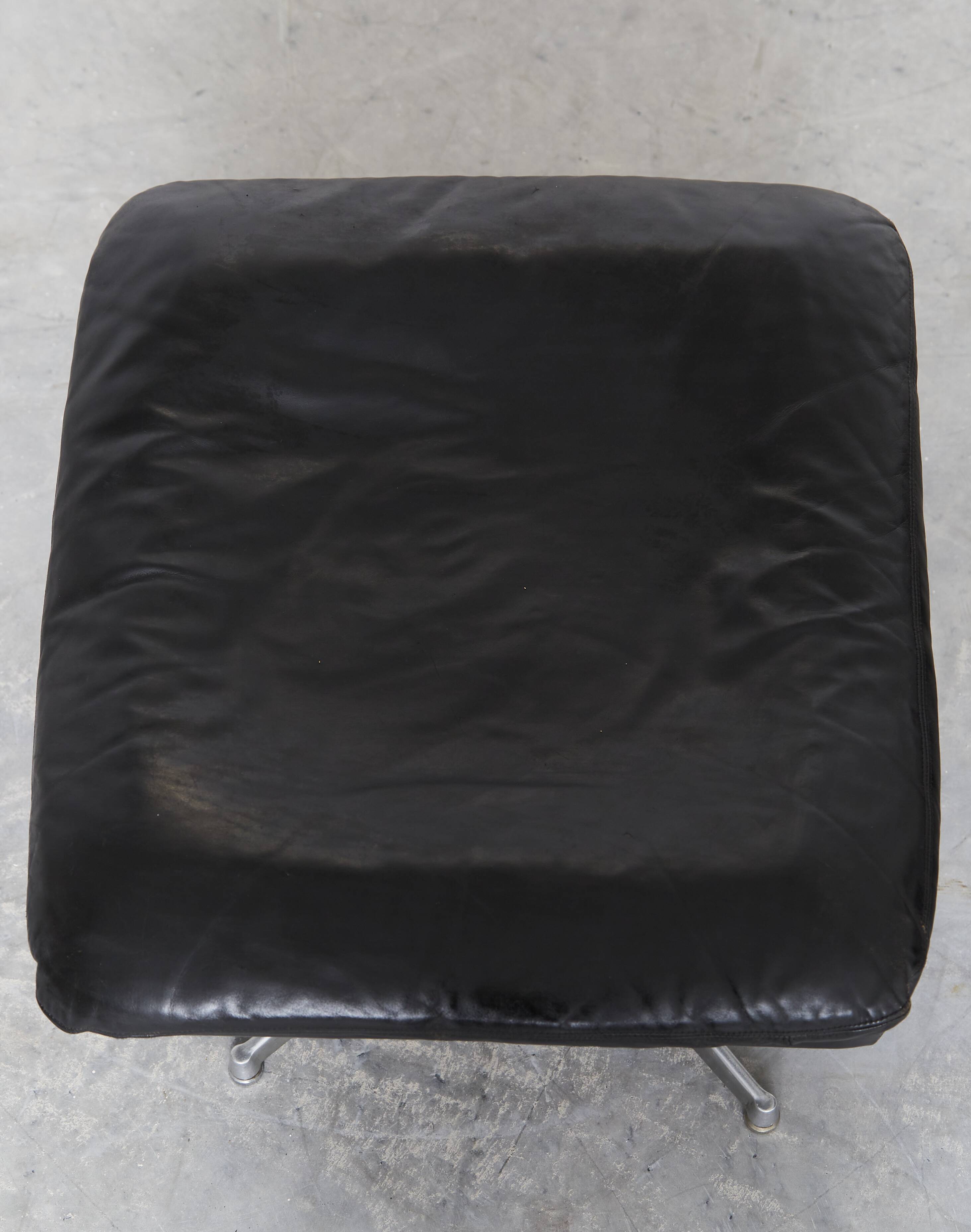 Vintage Lounge Chair & Ottoman by André Vandenbeuck for Strässle