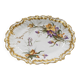 Oval presentation dish porcelain Limoges ELITE L FRANCE