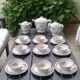 Coffee service, porcelain limoges, Charles Ahrenfeldt, circa 50