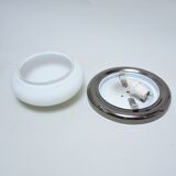 Pair of ceiling lights, 80s