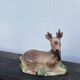 Cerf boîte céramique