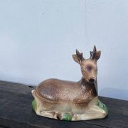 Cerf boîte céramique