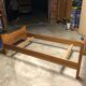 Maison Regain solid elm single trundle bed