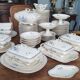 Petrus Regout 19th century dinner service 115 pieces