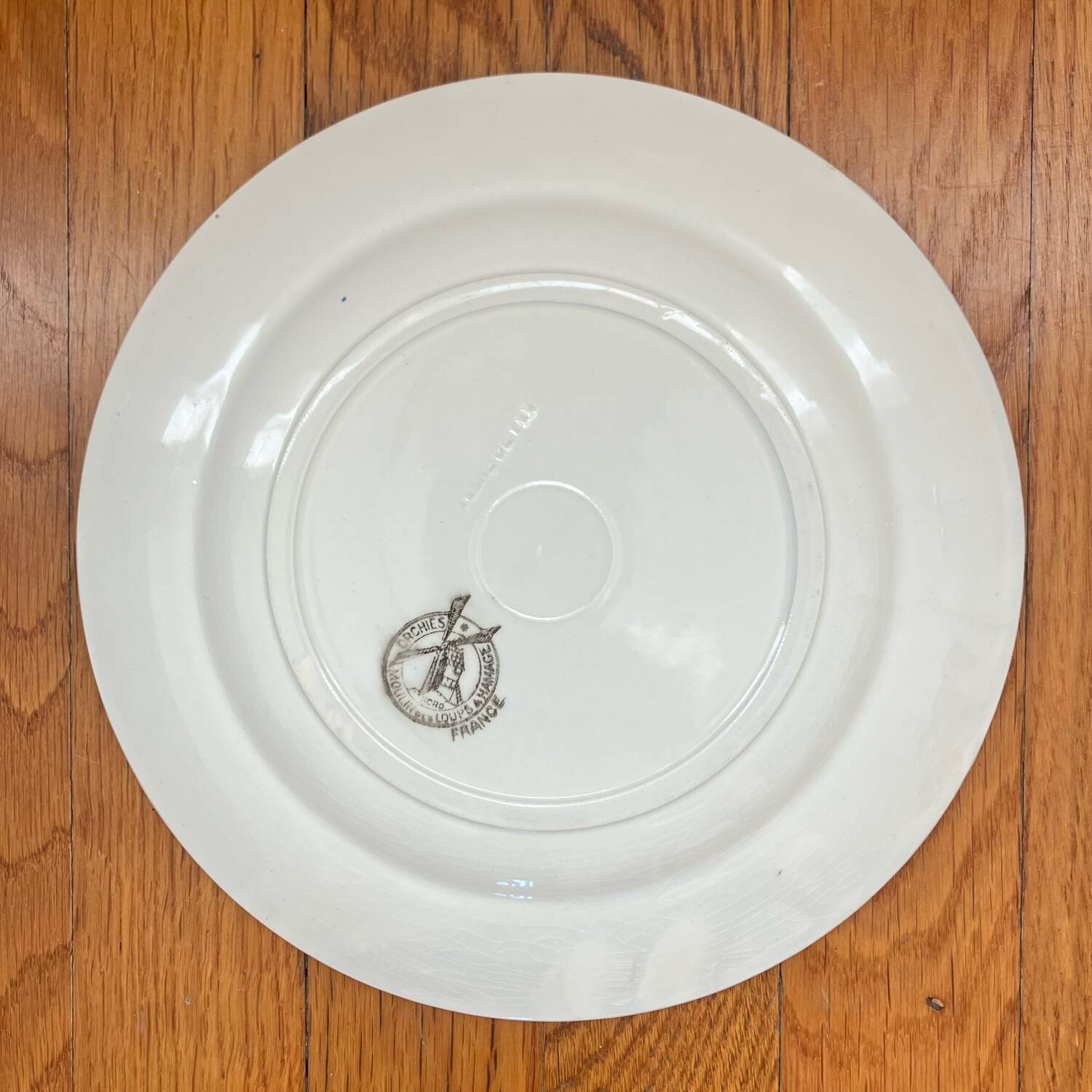 Dinner plate - Moulin des Loups & Hamage Nord - Pax