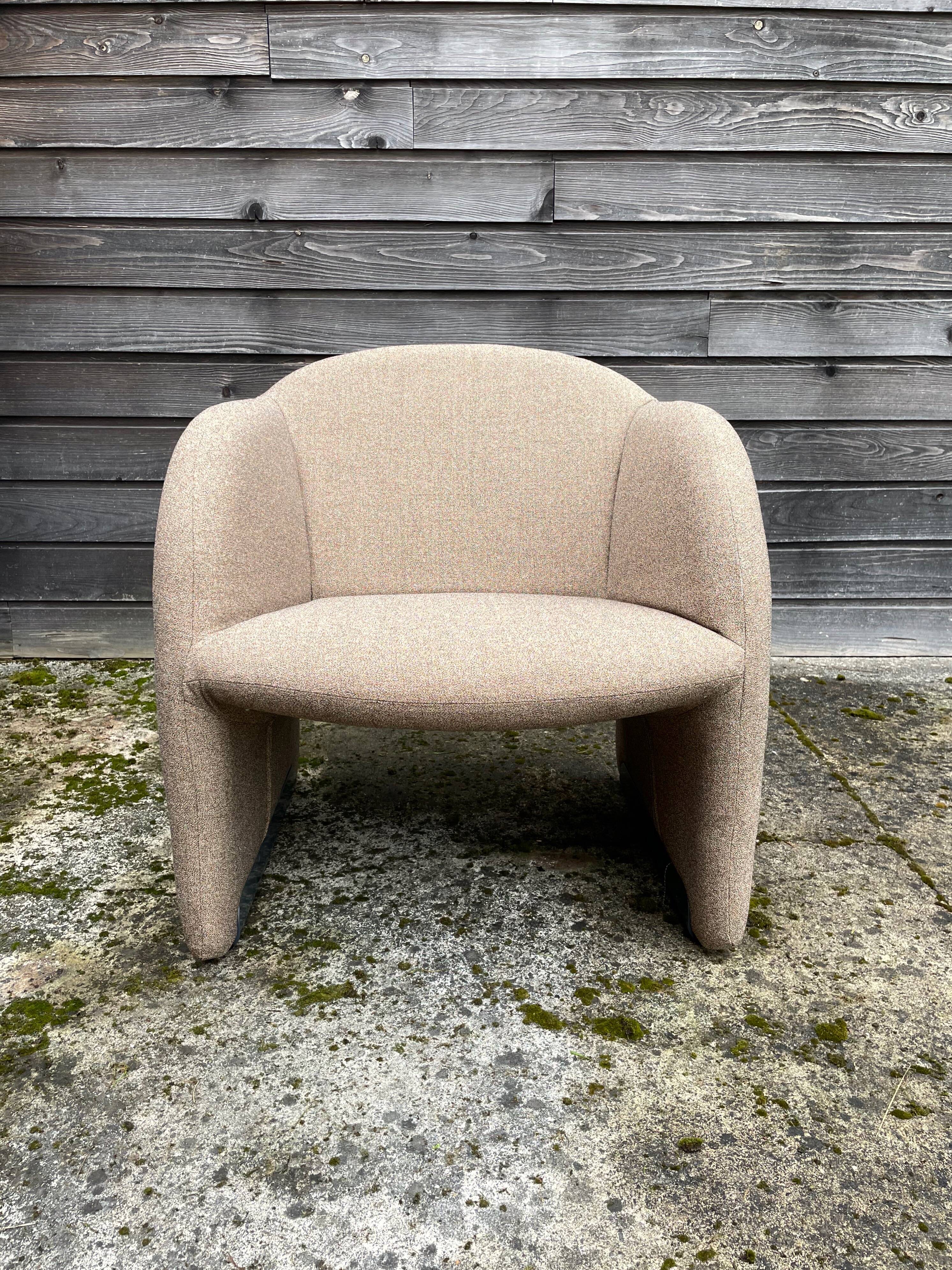 BEN ARMCHAIR BY PIERRE PAULIN ARTIFORT WITH LVMH FABRIC
