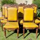 Suite 9 Walnut Chairs Napoleon III Era - XIXth