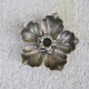 Flowers with removable ashtrays