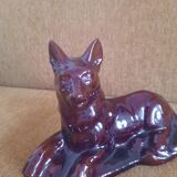 Vintage ceramic dog